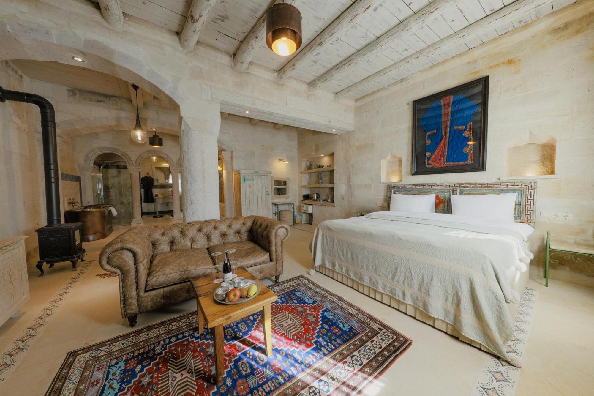 Aza Cave Cappadocia Adult Hotel Goreme Exterior foto